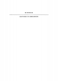 Imagen de portada: Lectures in Semigroups 1st edition 9783112471319