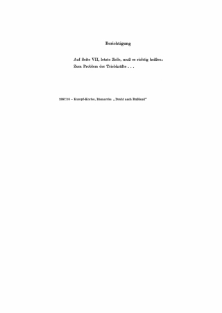 Cover image: Bismarcks „Draht nach Russland” 1st edition 9783112472514