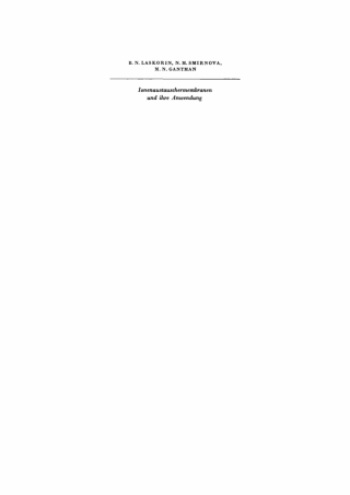 Omslagafbeelding: Ionenaustauschermembranen und ihre Anwendung 1st edition 9783112473634