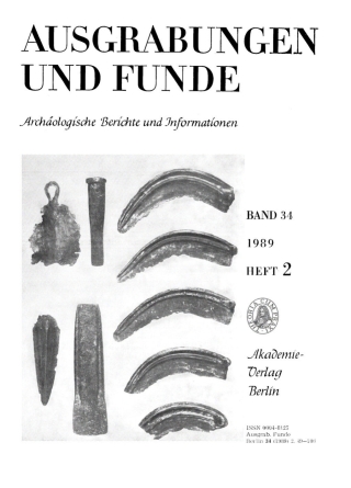 Imagen de portada: 1989 1st edition 9783112474310