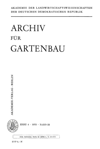 Cover image: 1975 1st edition 9783112474631