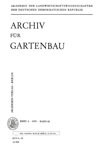 Cover image: 1975 1st edition 9783112474679