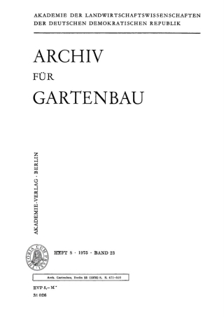 Immagine di copertina: 1975 1st edition 9783112474716