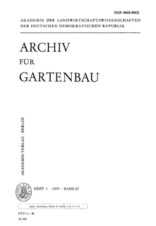 Cover image: 1979 1st edition 9783112474778