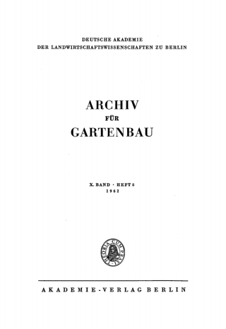 Imagen de portada: 1962 1st edition 9783112474952