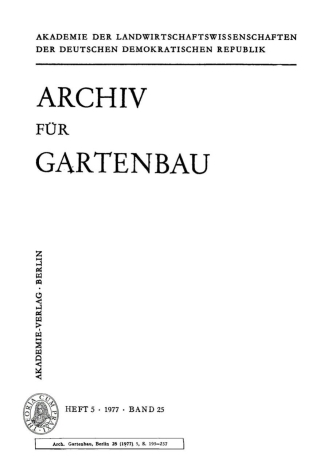 Immagine di copertina: 1977 1st edition 9783112475294