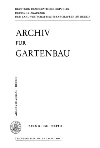 Immagine di copertina: 1971 1st edition 9783112475379