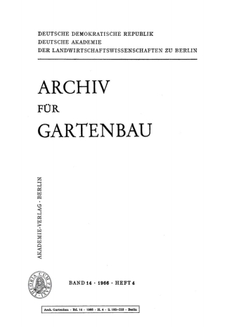 Imagen de portada: 1966 1st edition 9783112475515