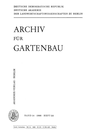 Immagine di copertina: 1966 1st edition 9783112475539