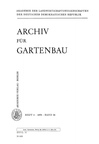 Cover image: 1976 1st edition 9783112475591