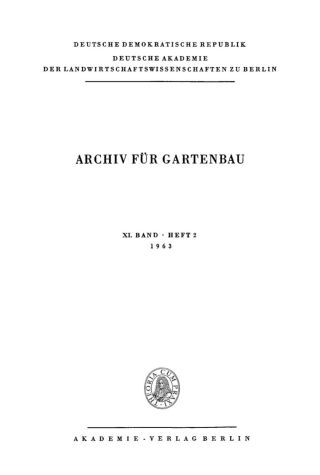 Cover image: 1963 1st edition 9783112475874