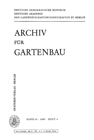 Immagine di copertina: 1967 1st edition 9783112476031