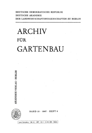 Cover image: 1967 1st edition 9783112476079