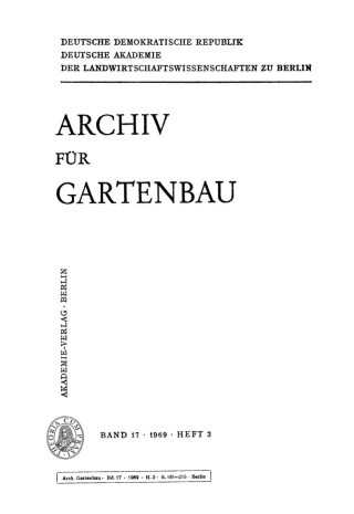 Cover image: 1969 1st edition 9783112476277