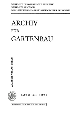 Cover image: 1969 1st edition 9783112476338