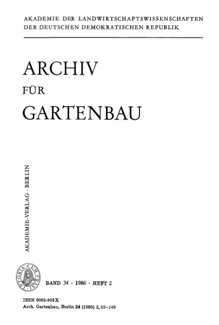 Cover image: 1986 1st edition 9783112476390