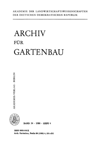 Immagine di copertina: 1986 1st edition 9783112476437