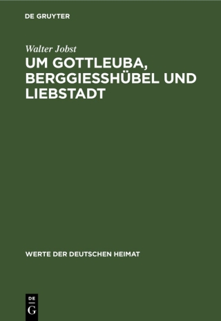 Cover image: Um Gottleuba, Berggiesshübel und Liebstadt 1st edition 9783112478318