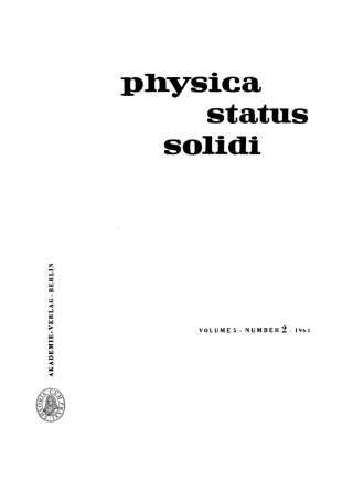Imagen de portada: 1964 1st edition 9783112480519