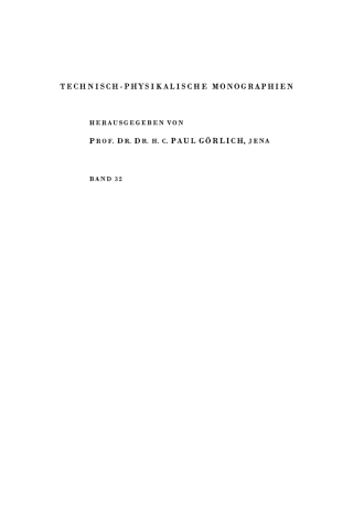 Imagen de portada: Werkstoffe im wissenschaftlichen Gerätebau 1st edition 9783112484418