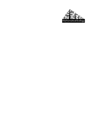 Imagen de portada: Dynamical Systems and Environmental Models 1st edition 9783112484678
