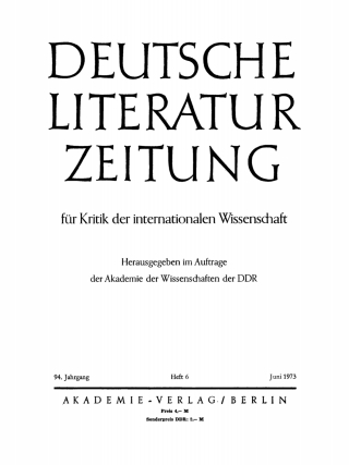 Cover image: Juni 1973 1st edition 9783112487938