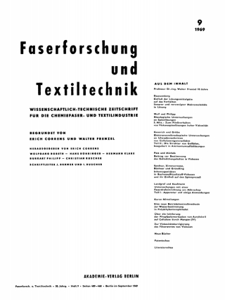 Imagen de portada: September 1969 1st edition 9783112489079