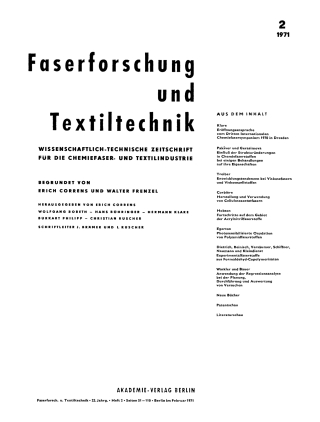 Titelbild: Februar 1971 1st edition 9783112489376