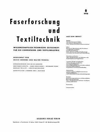 Imagen de portada: August 1970 1st edition 9783112489437