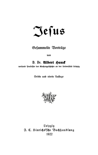 Cover image: Jesus 3rd edition 9783112490914