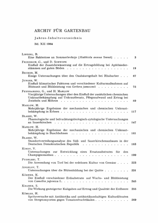 Immagine di copertina: 1964 1st edition 9783112491959