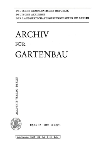 Cover image: 1969 1st edition 9783112492017