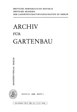 Immagine di copertina: 1966 1st edition 9783112492130