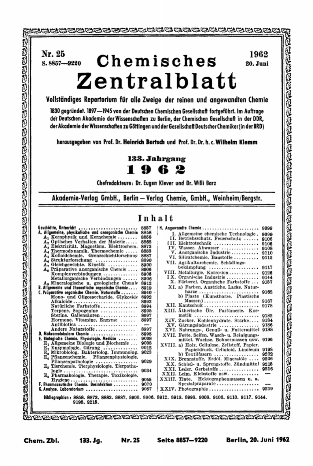 20. Juni 1st Edition