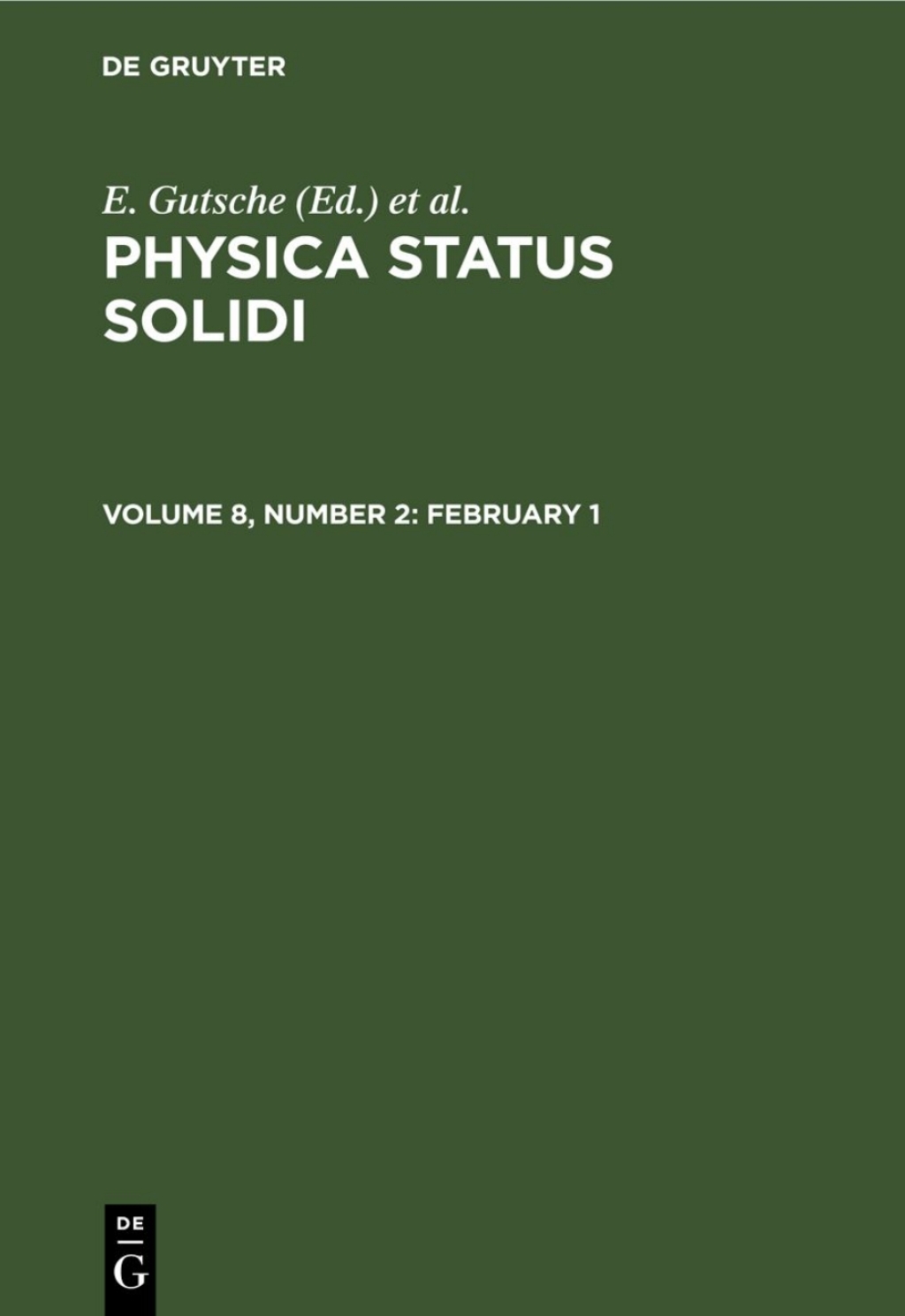 February 1 - 1st Edition (eBook)