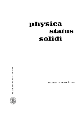 Cover image: 1963 1st edition 9783112497111