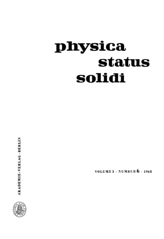 Imagen de portada: 1963 1st edition 9783112497296