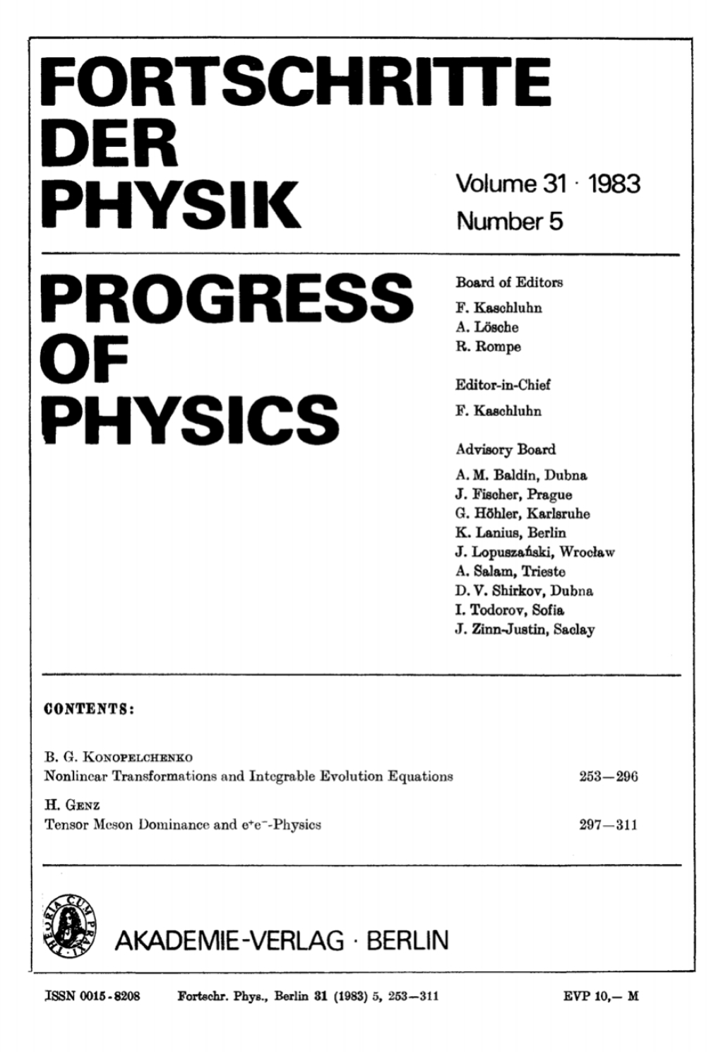 1983 - 1st Edition (eBook)
