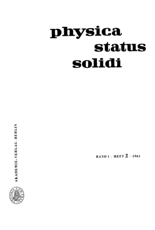 Imagen de portada: 1961 1st edition 9783112500095