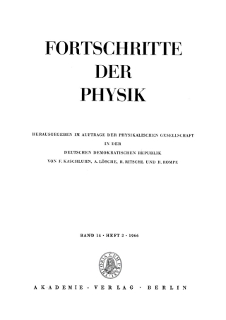 Cover image: 1966 1st edition 9783112500231