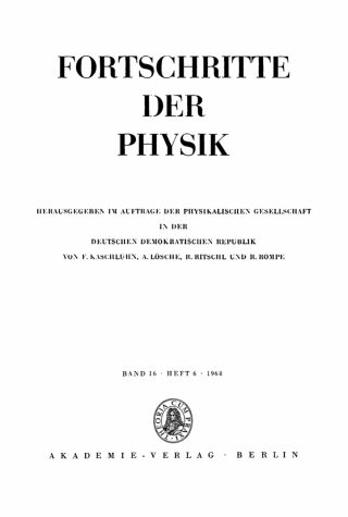 Immagine di copertina: 1968 1st edition 9783112500491