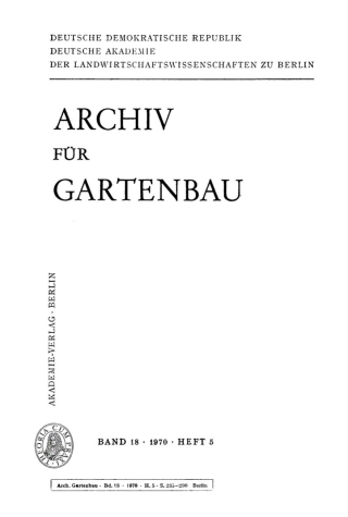 Cover image: 1970 1st edition 9783112506073