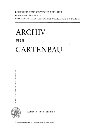 Cover image: 1970 1st edition 9783112506097