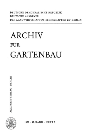 صورة الغلاف: 1965 1st edition 9783112506318