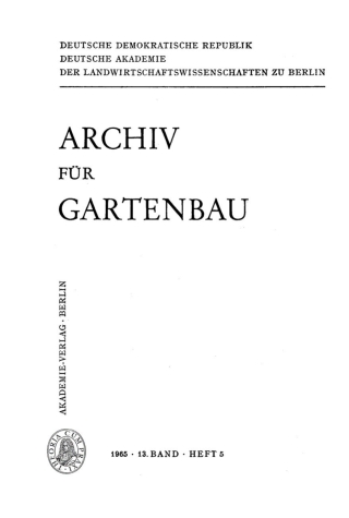 Cover image: 1965 1st edition 9783112506356