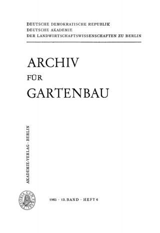 Cover image: 1965 1st edition 9783112506370