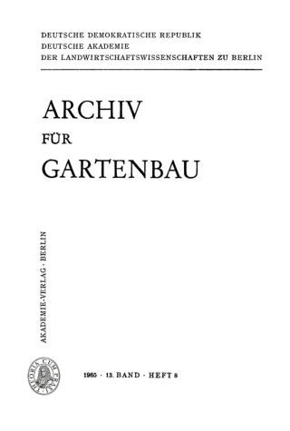 Imagen de portada: 1965 1st edition 9783112506417