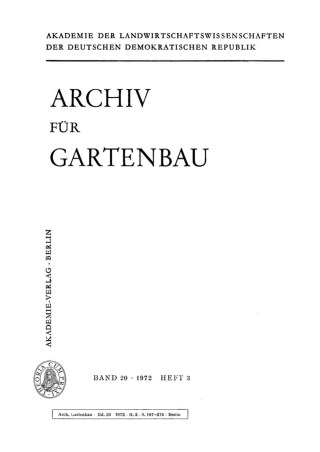 صورة الغلاف: 1972 1st edition 9783112506455