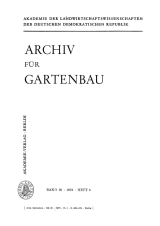 Cover image: 1972 1st edition 9783112506554