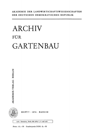 Cover image: 1974 1st edition 9783112506653
